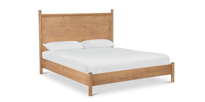 European Farmhouse Panel Bed