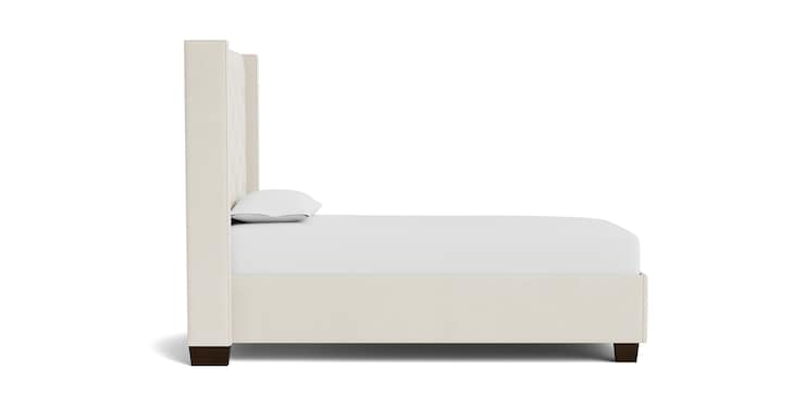 Tufted Twin Winged Storage Bed image number 2