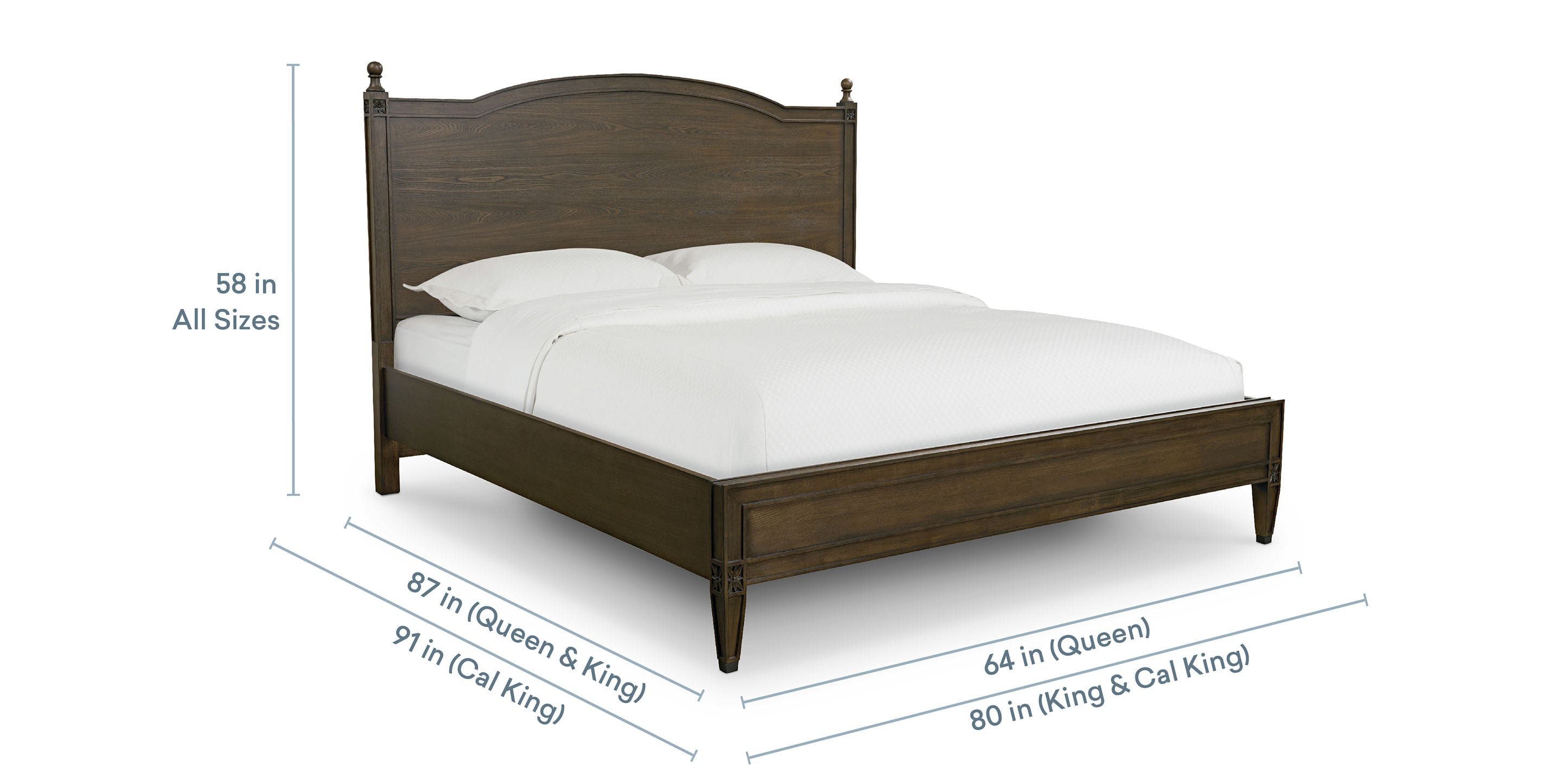 Bassett Furniture Charlotte Panel Bed - Thumbnail 2