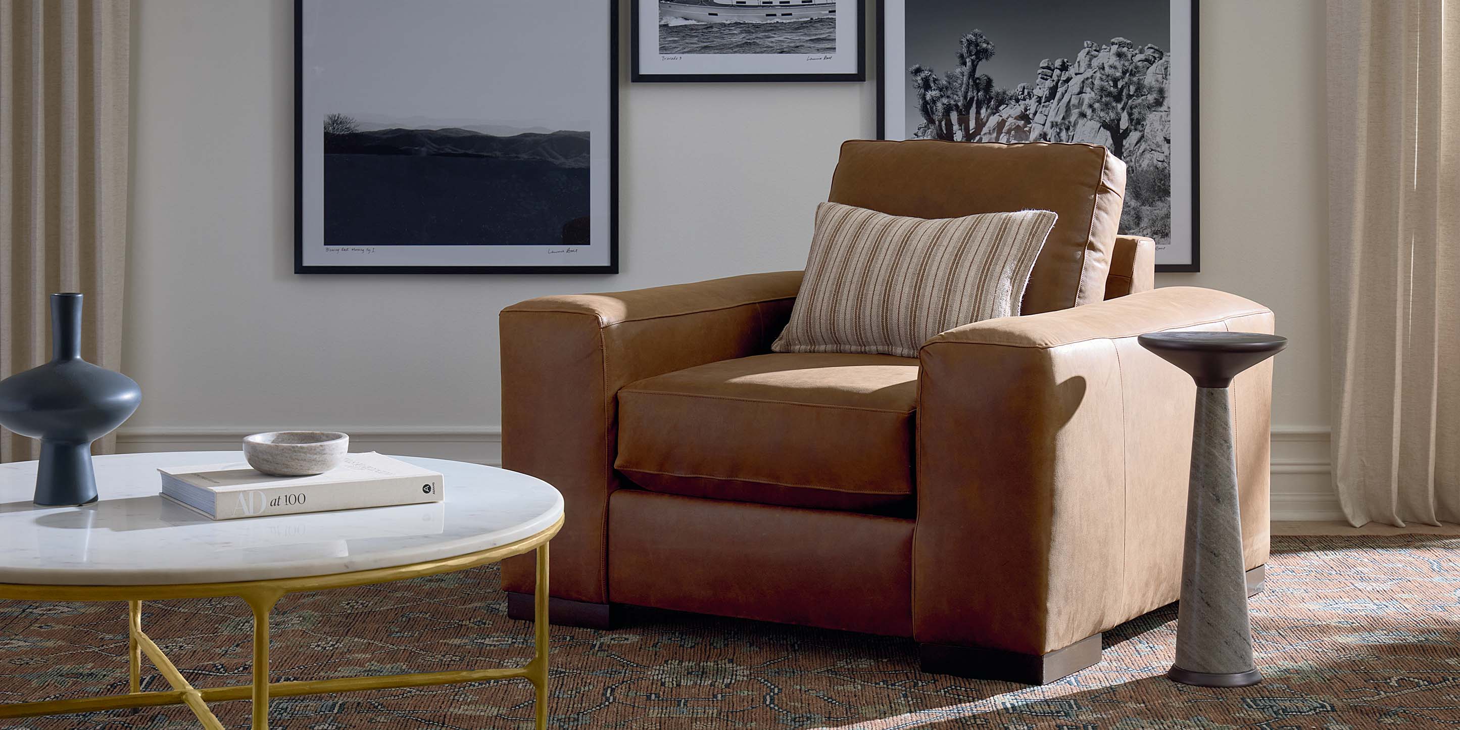 Southpark Leather Chair - Thumbnail 2