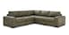 L Sectional, Leather