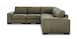 L Sectional, Leather