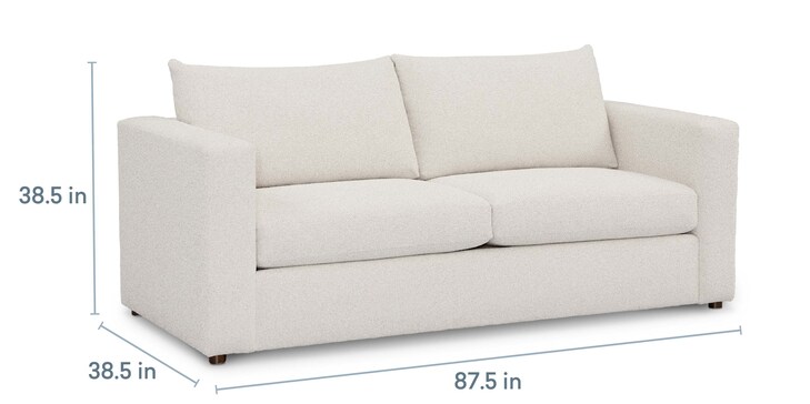 Wide Arm Sofa image number 4