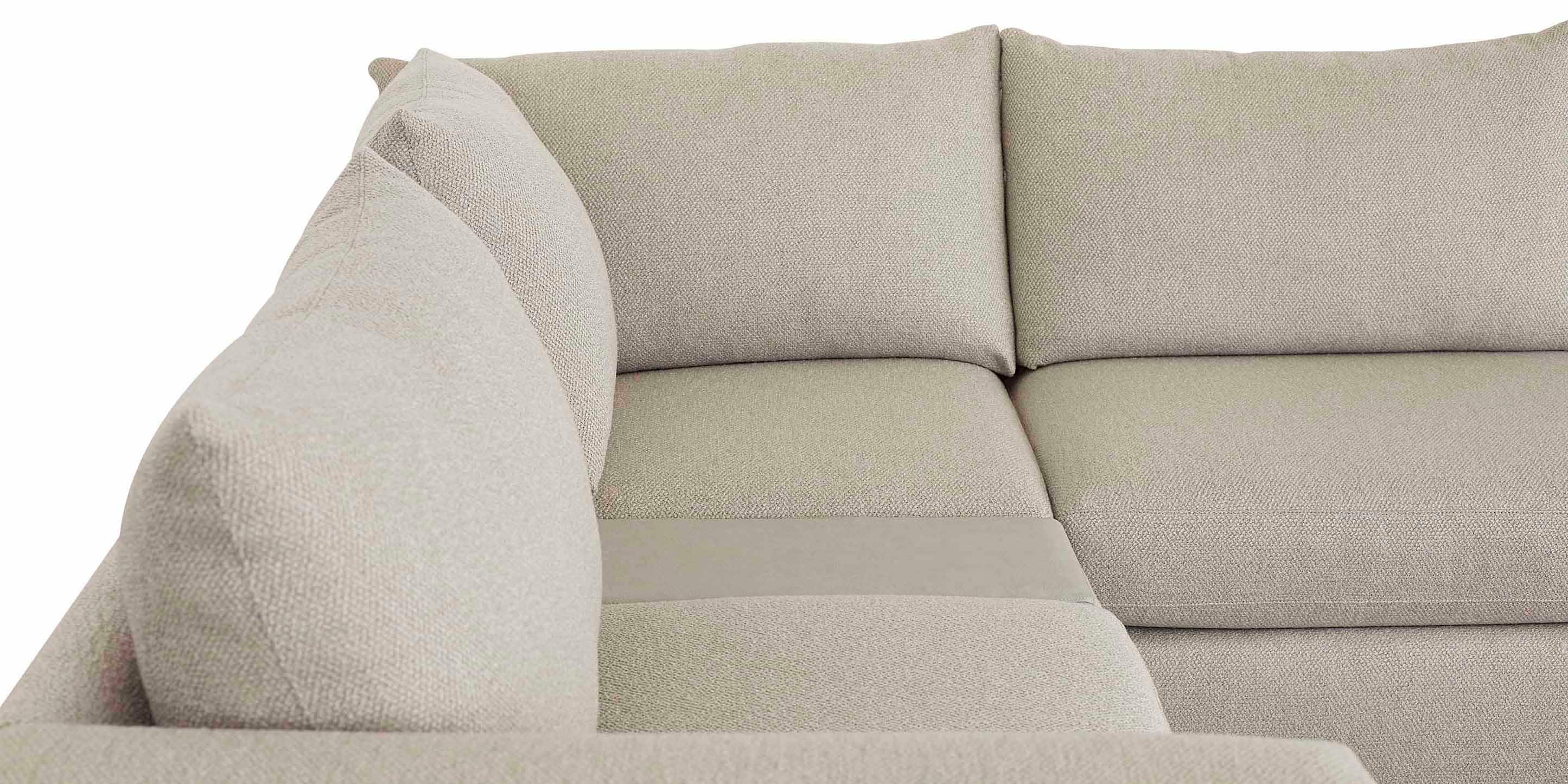 Beckham Bumper Modular Sectional with Console - Thumbnail 4