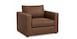 Lthr Power Wide Arm Chair