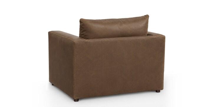 Lthr Power Wide Arm Chair image number 5