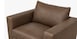 Lthr Power Wide Arm Chair
