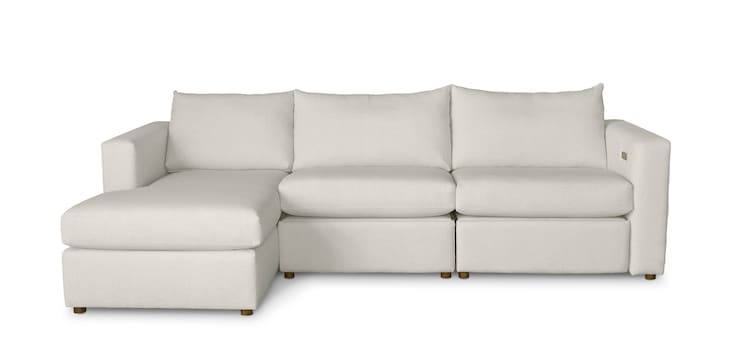 PWR Wide Arm Chaise Sofa w/RAF image number 0