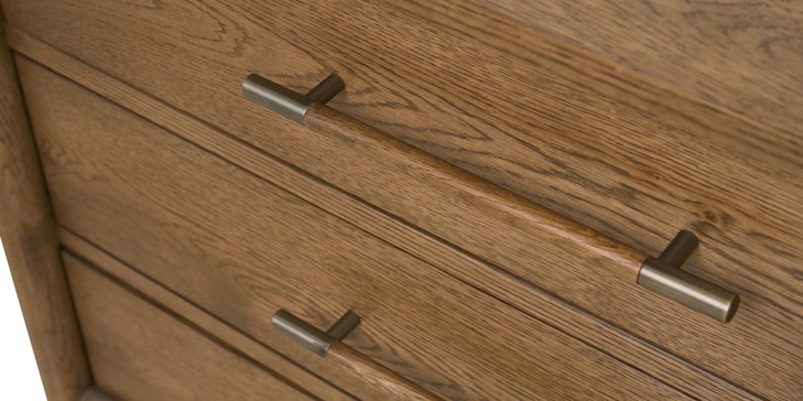 Three Drawer Nightstand Cocoa image number 3