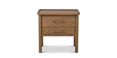 European Farmhouse 2-Drawer Bedside Table