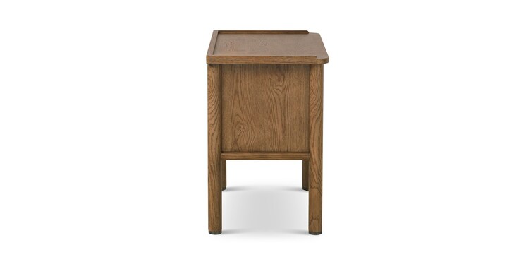 Two Drawer Nightstand Cocoa image number 6