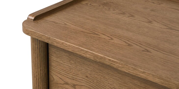Two Drawer Nightstand Cocoa image number 3