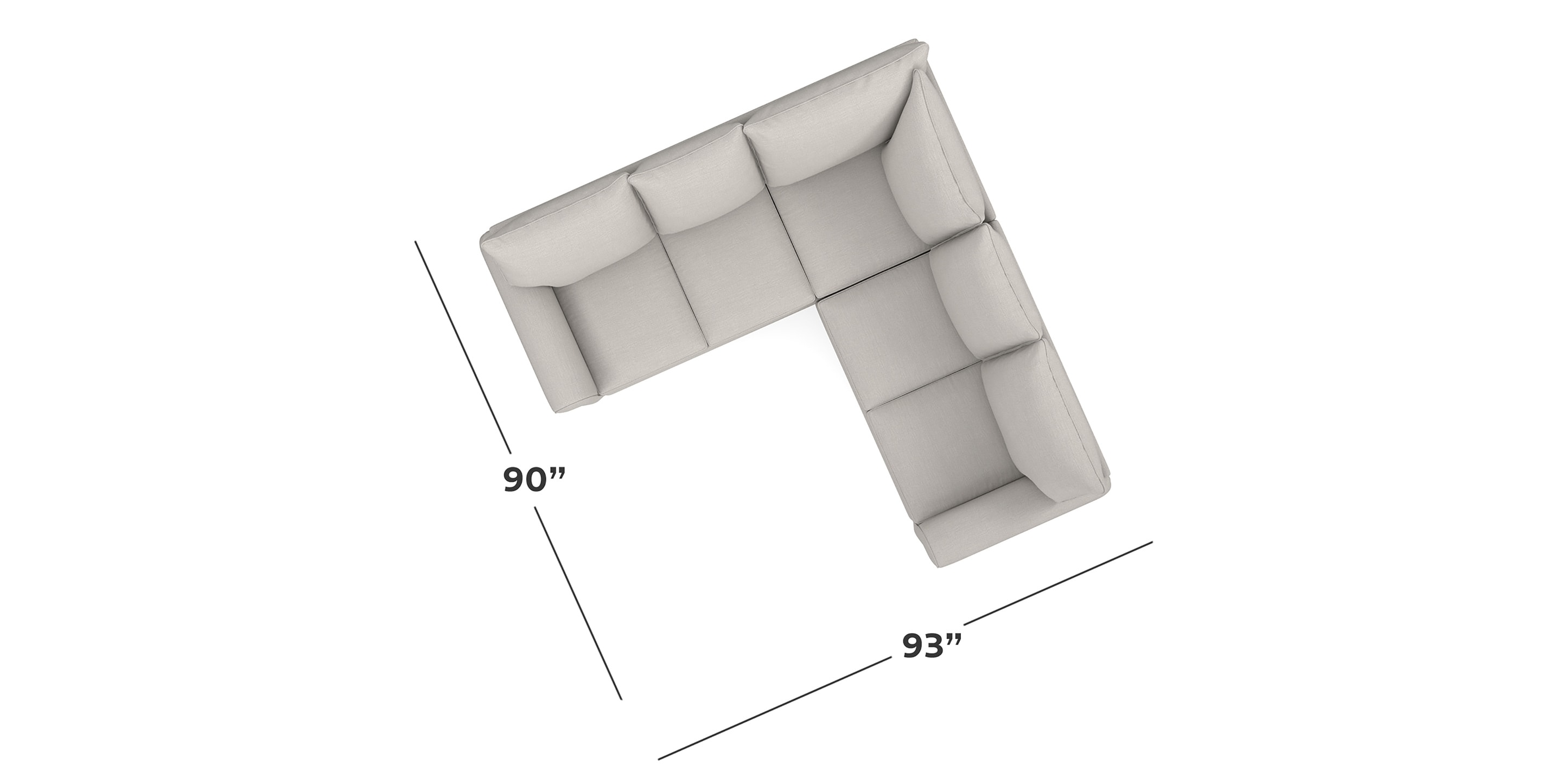 Bassett Furniture Alexander Sectional - Thumbnail 2