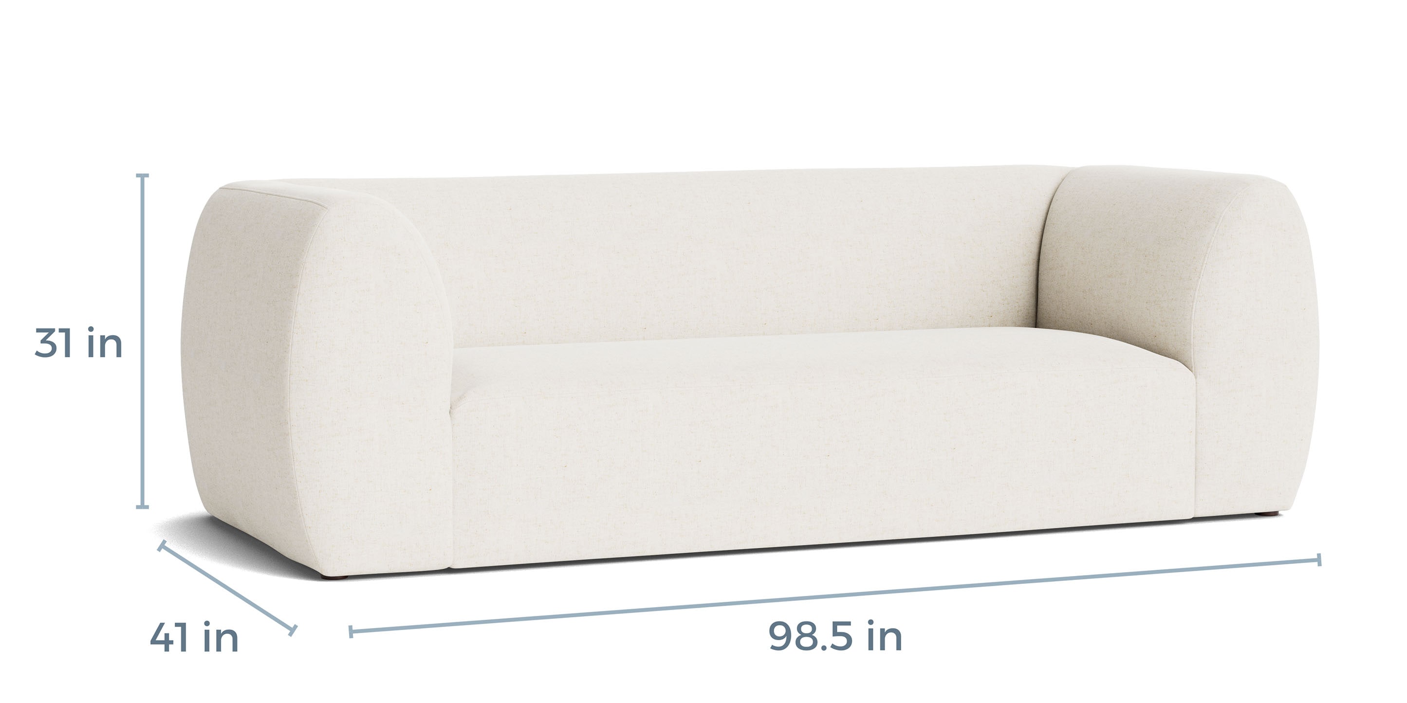 Bassett Furniture Clyde Bench Sofa - Thumbnail 5