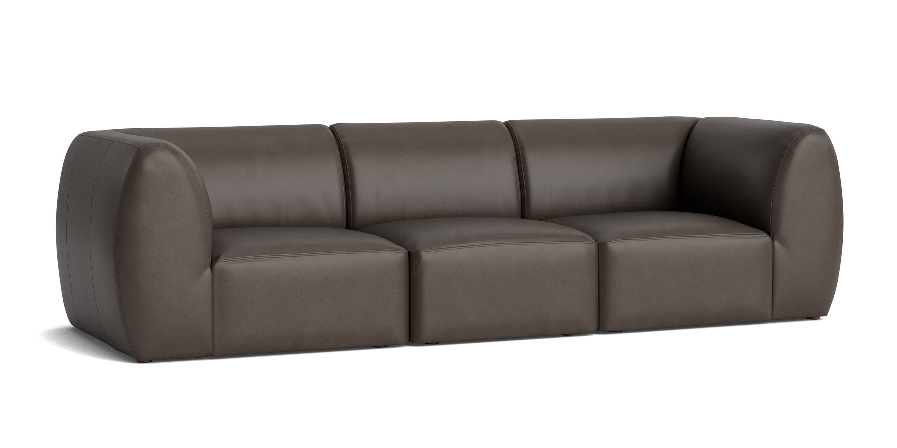 Clyde Leather Modular Sofa - Thumbnail 2