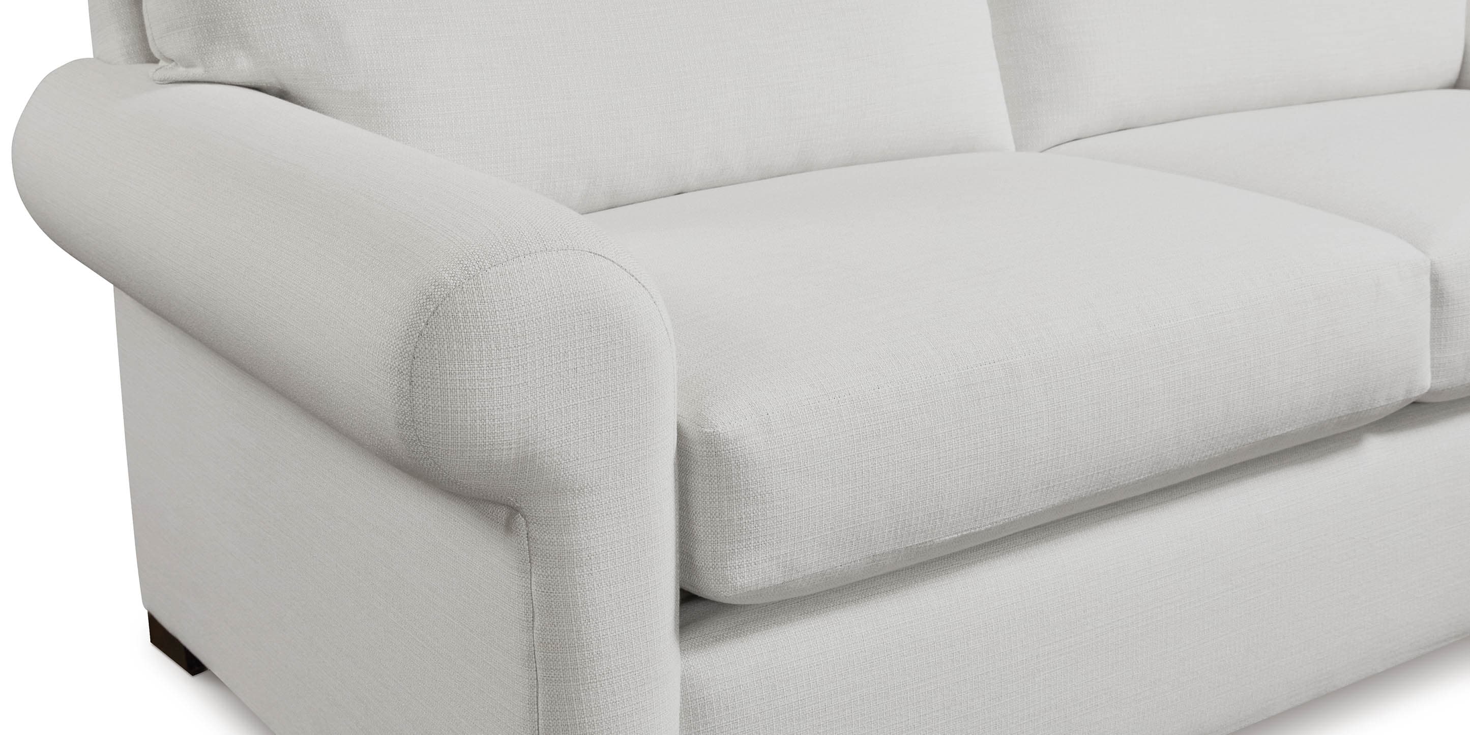 Bassett Furniture Hanover Roll Arm Sofa - Thumbnail 3