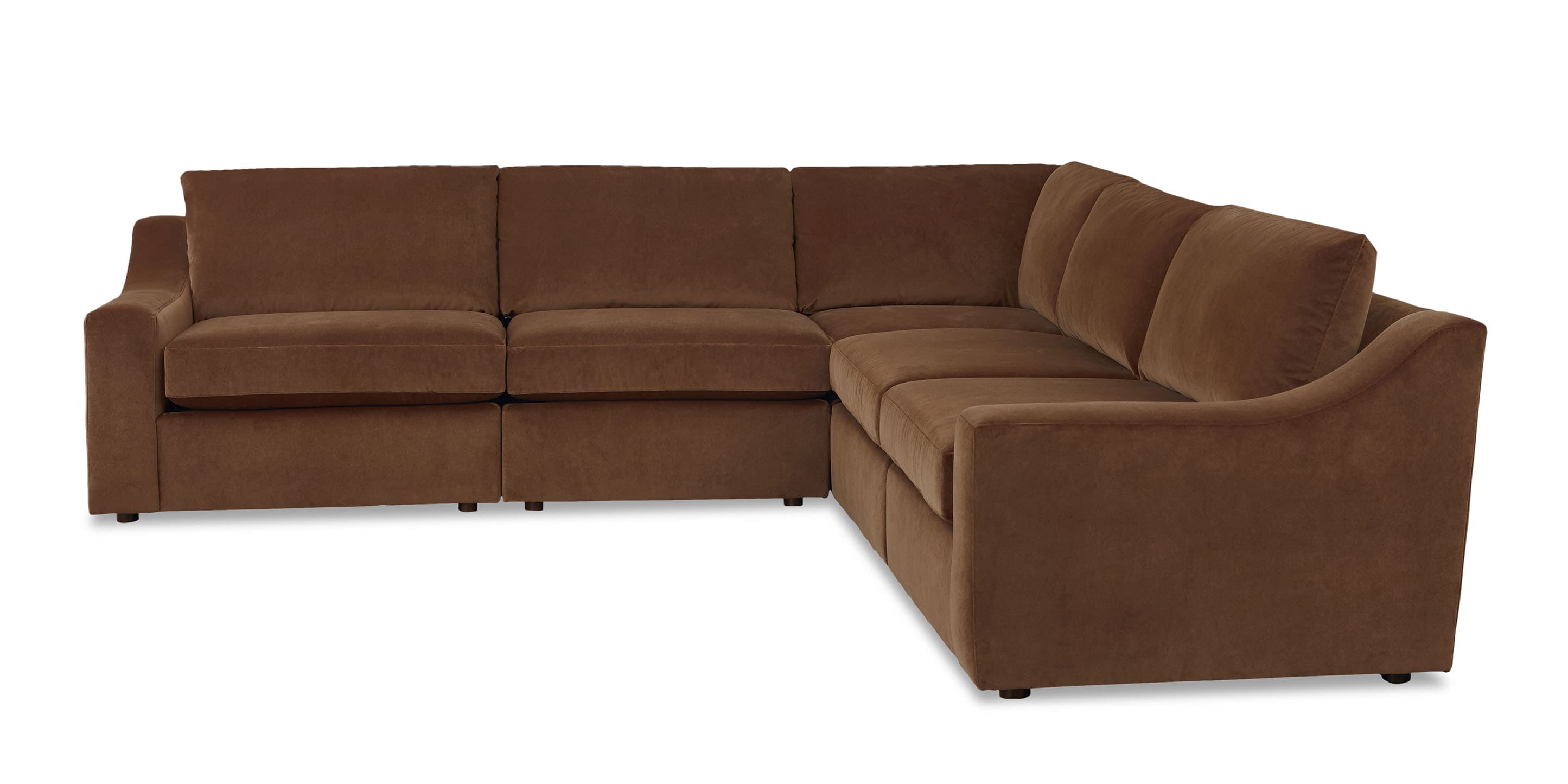 Blake Slope Arm Modular L-Shaped Sectional