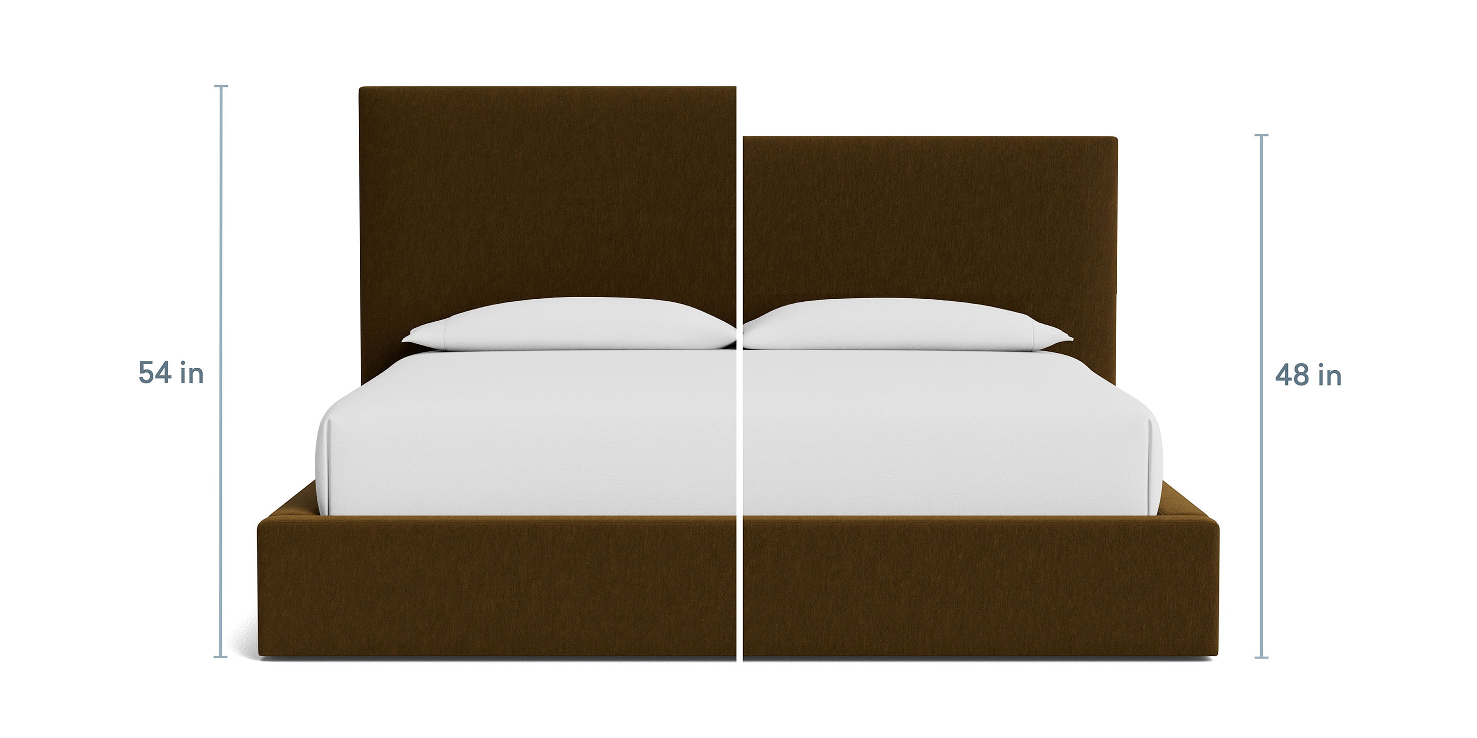 Eden Leather Upholstered Bed - Thumbnail 2