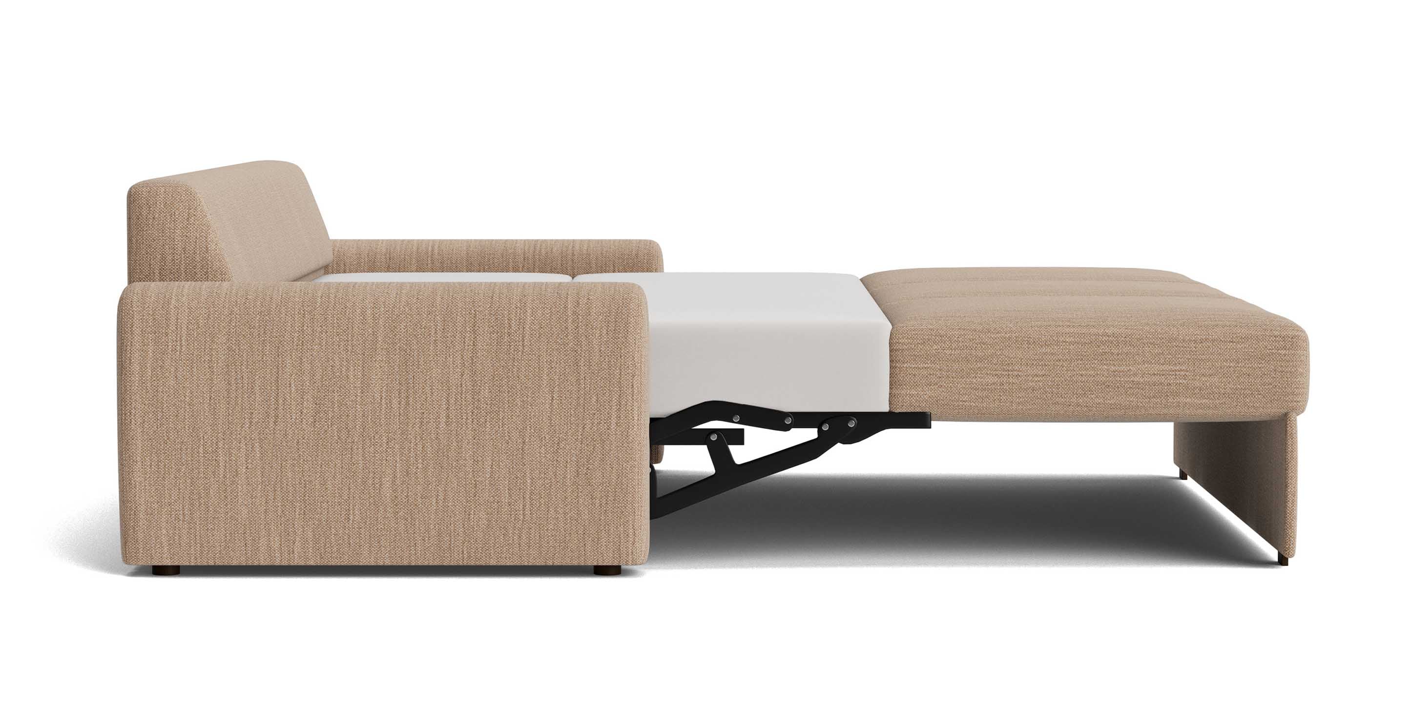 Z4 Round Arm King Sleeper Sofa - Thumbnail 4