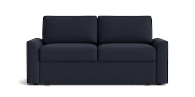 Curved Queen Sleeper 2/2 Z4 Knife Arm Queen Sleeper Sofa