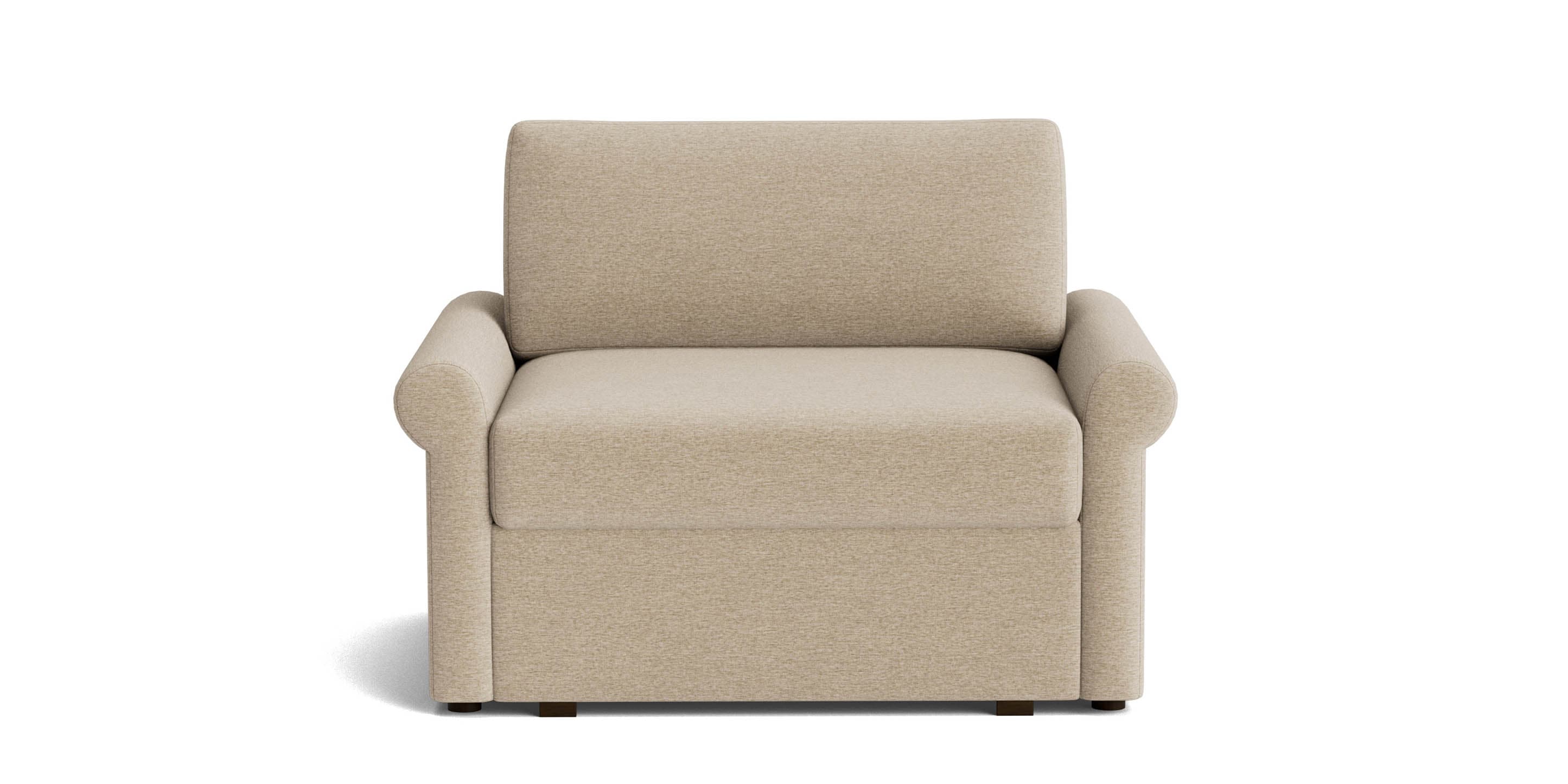 Z4 Roll Arm Twin Sleeper Chair | Bassett Furniture