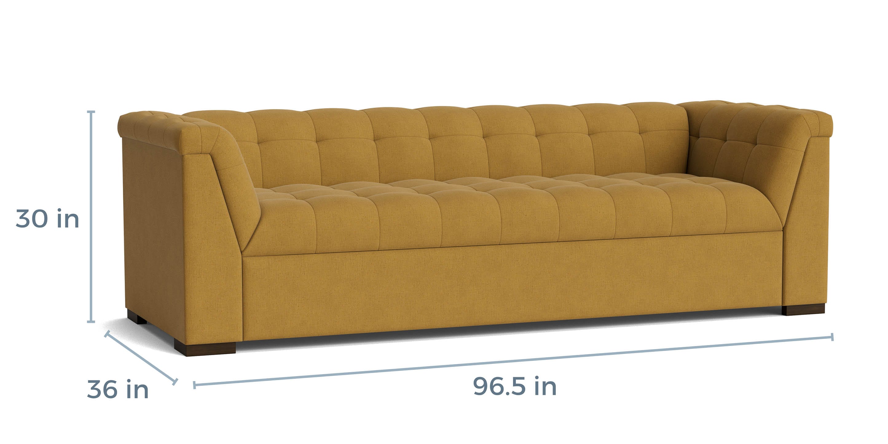 Reynolds Tufted Sofa - Thumbnail 5