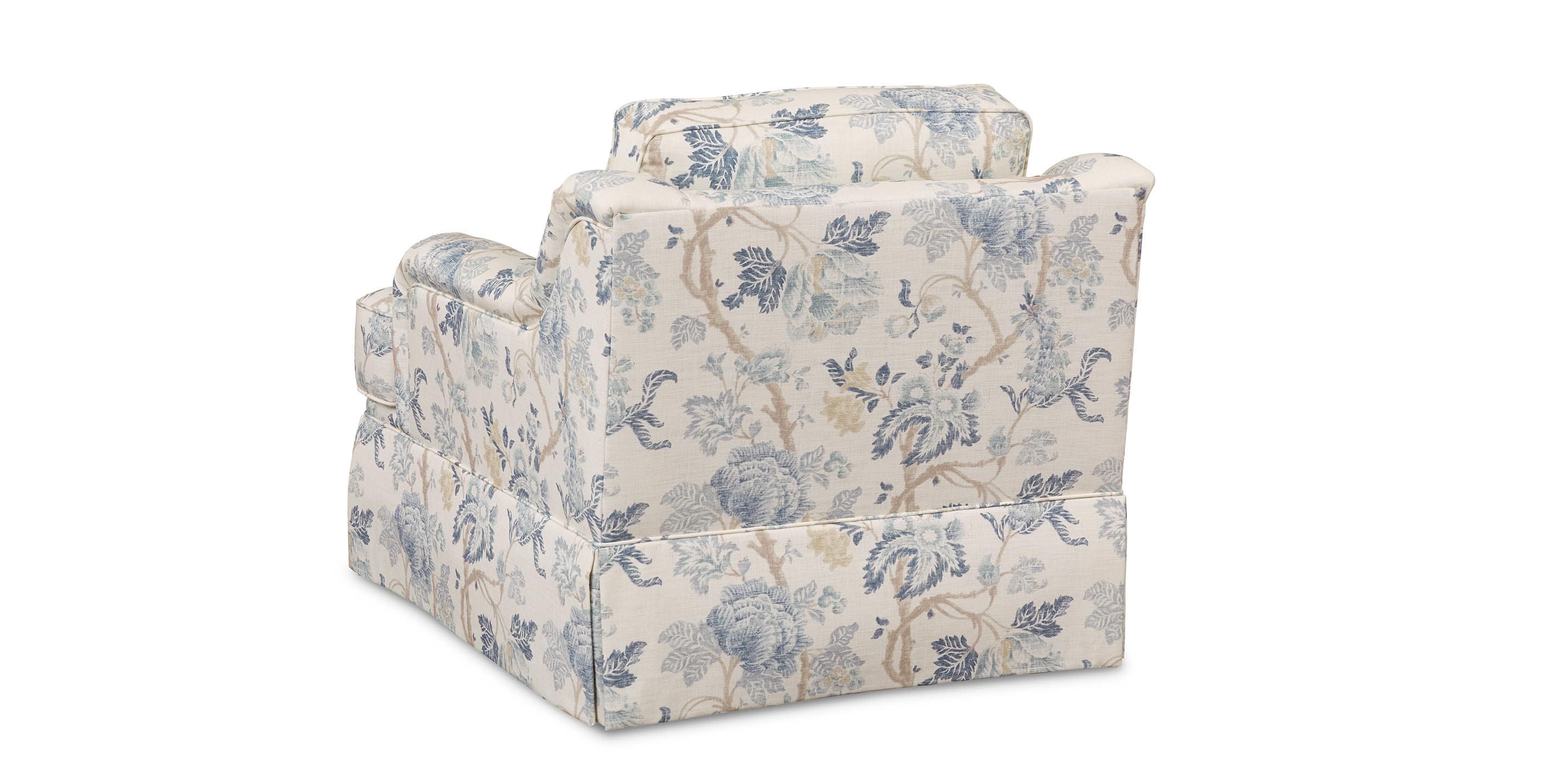 Stockten English Arm Skirted Chair