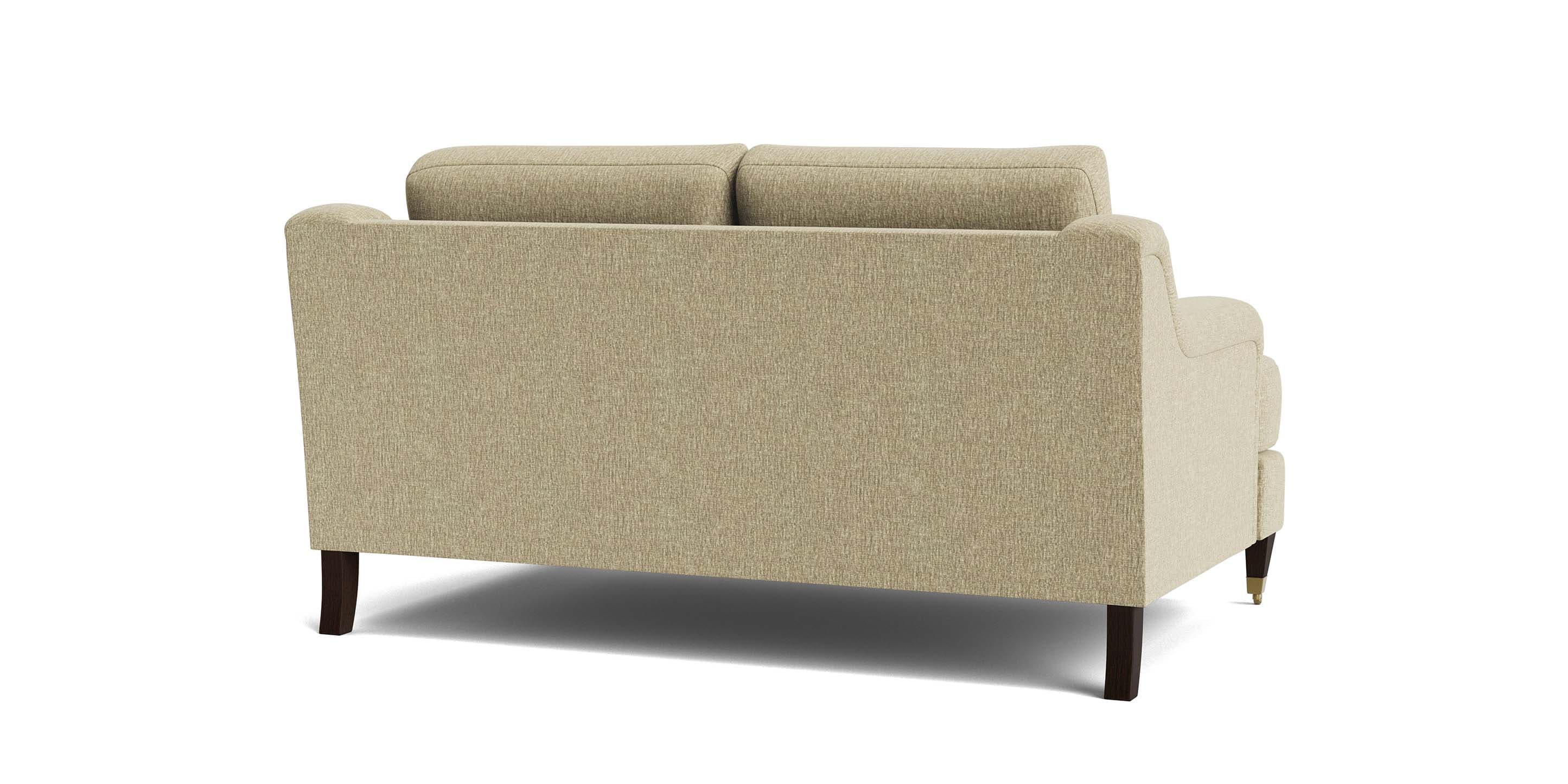 Stockten English Arm Loveseat with Casters - Thumbnail 5