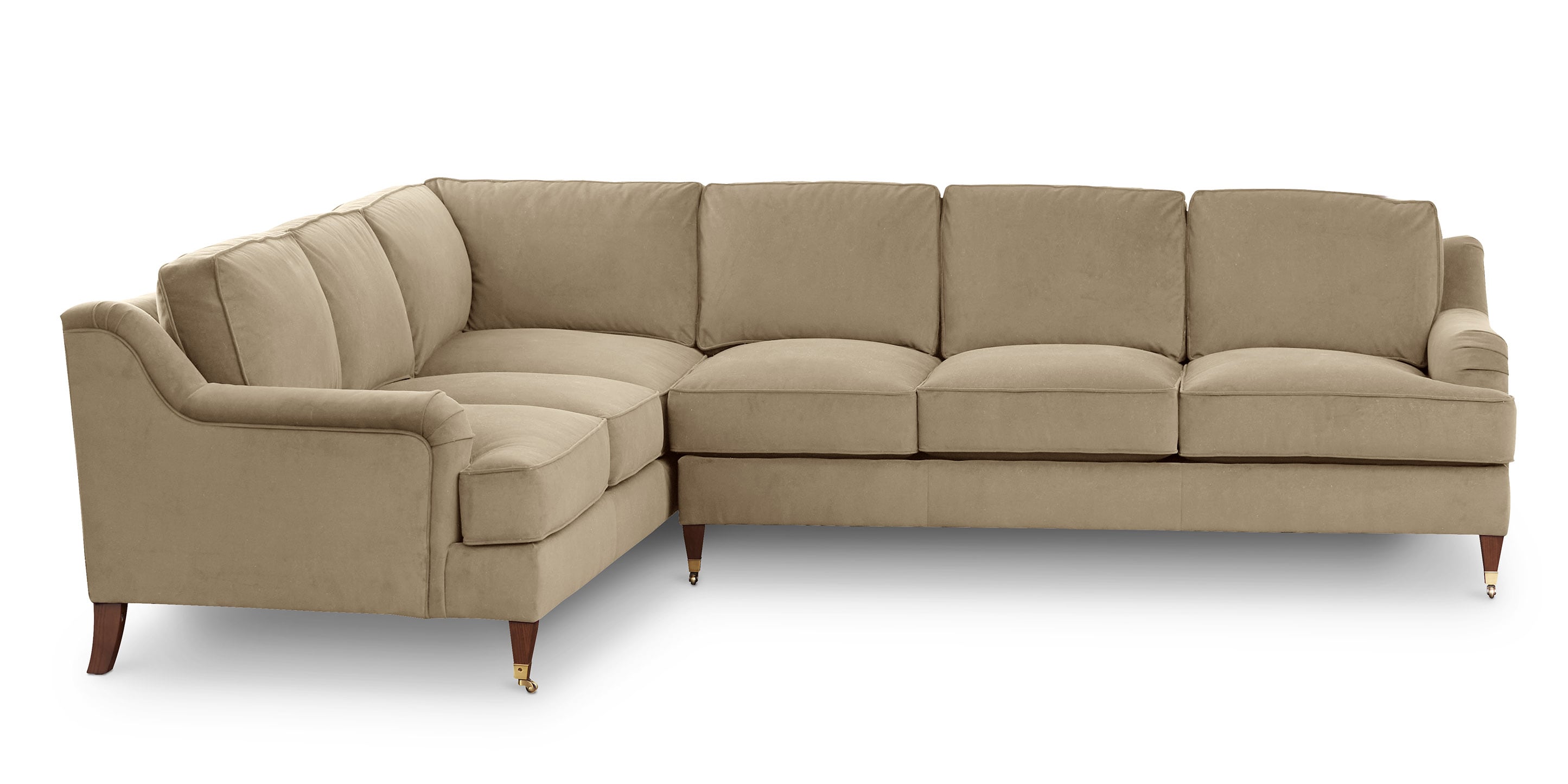 Stockten English Arm L-Shape Sectional - Thumbnail 3