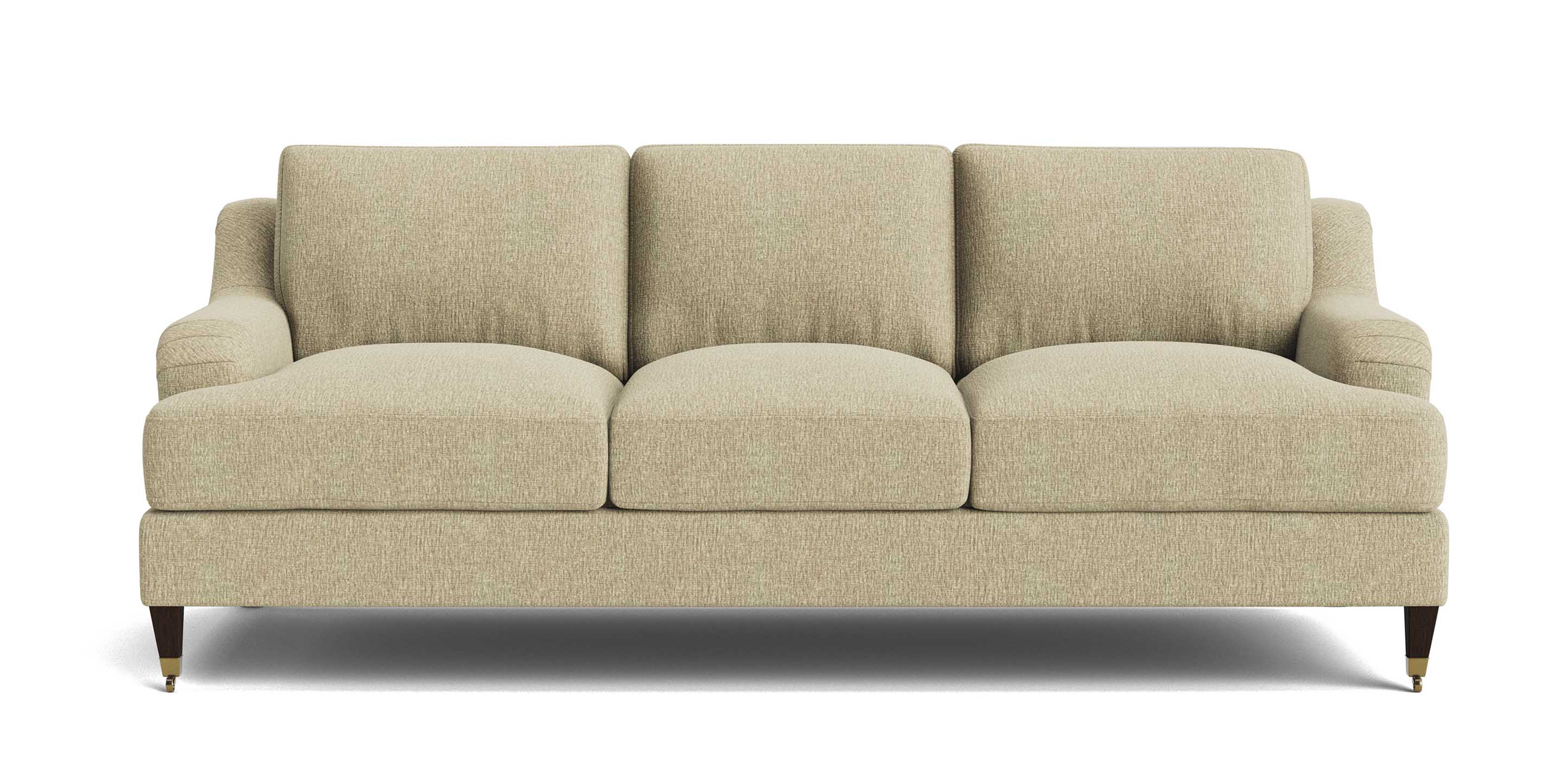 Stockten English Arm Sofa with Casters - Thumbnail 2