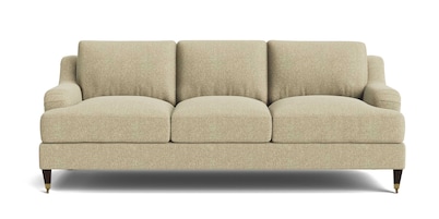 Stockten English Arm Sofa with Casters