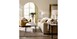 Arlen Rectangular Stone + Iron Cocktail Table