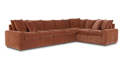 Lawson Wide Track Arm L-Shaped Sectional