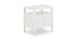 Willow Timeless White 2 Drawer Nightstand