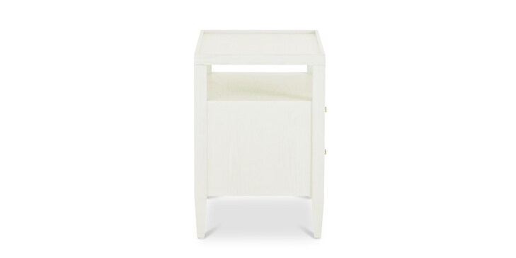 Willow Timeless White 2 Drawer Nightstand image number 5