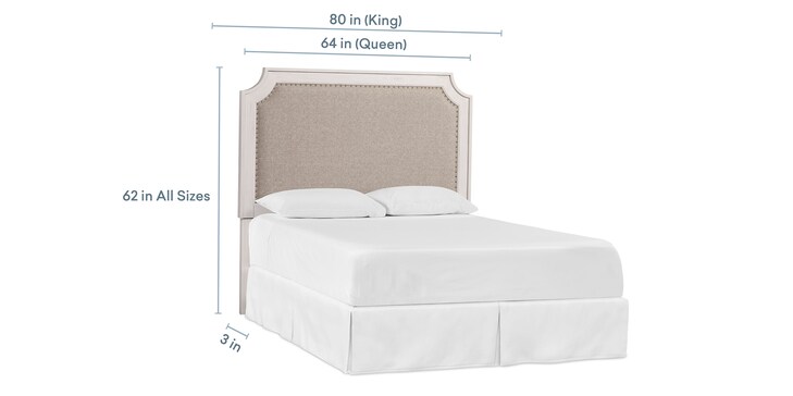Upholstered Headboard Queen image number 1