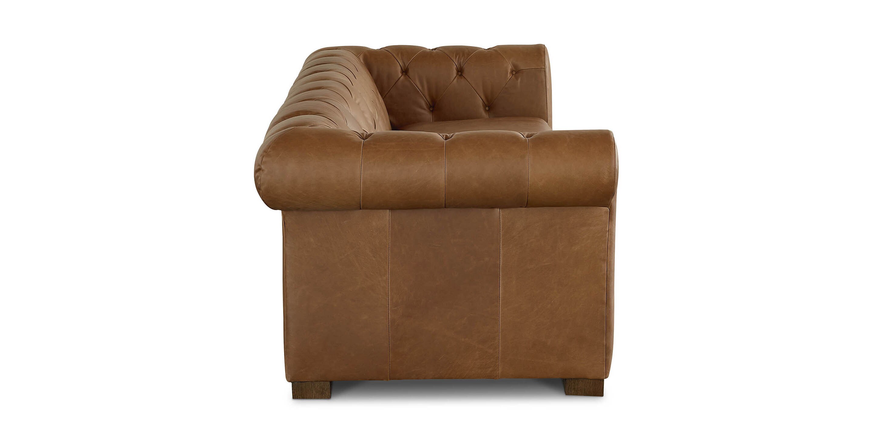 Jamestown Leather Sofa - Thumbnail 3