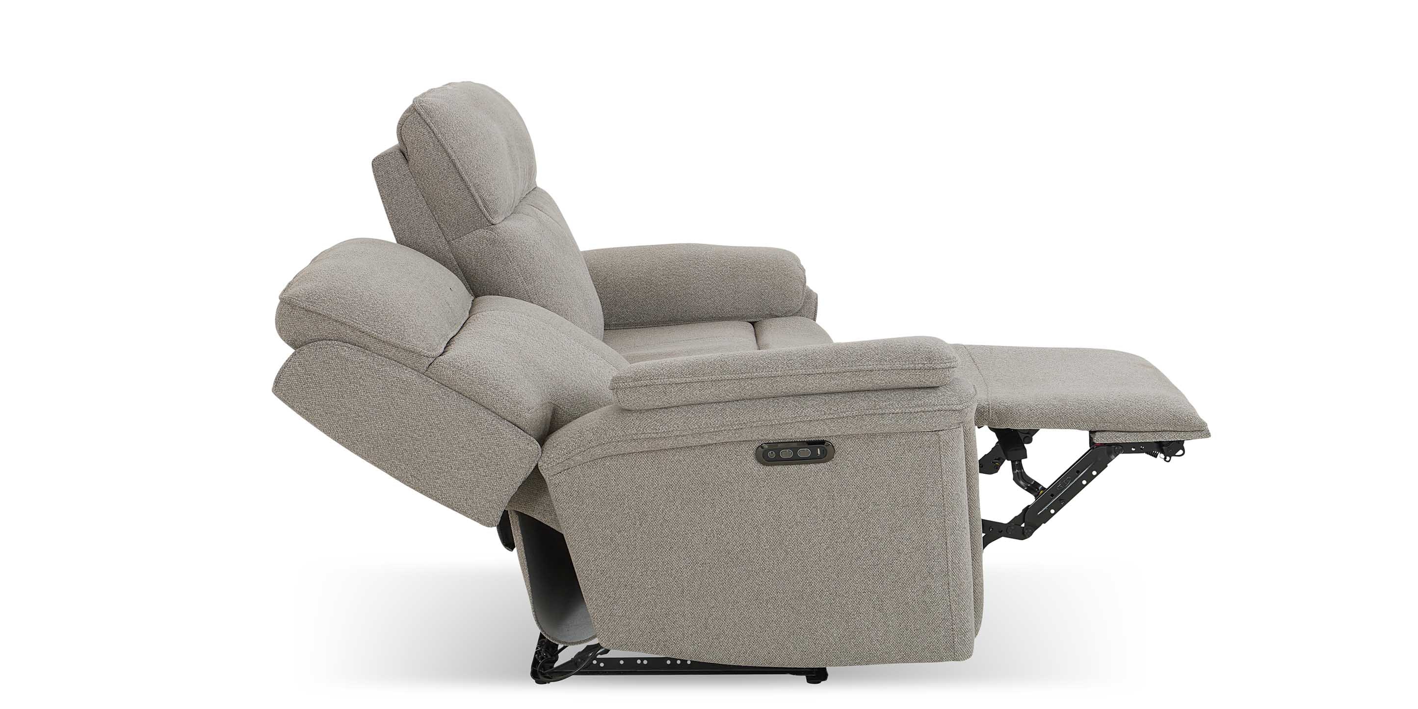 Bassett Furniture Andre Reclining Loveseat - Thumbnail 3
