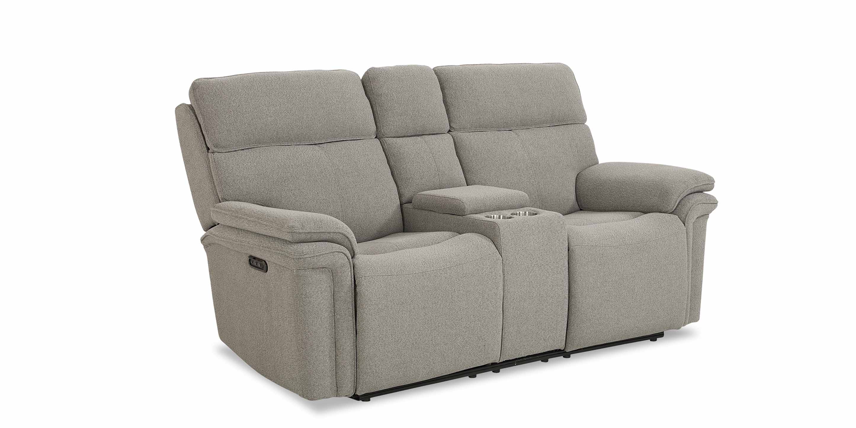 Andre Power Reclining Loveseat with Center Console