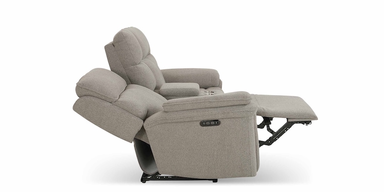 Power Loveseat w/console image number 5