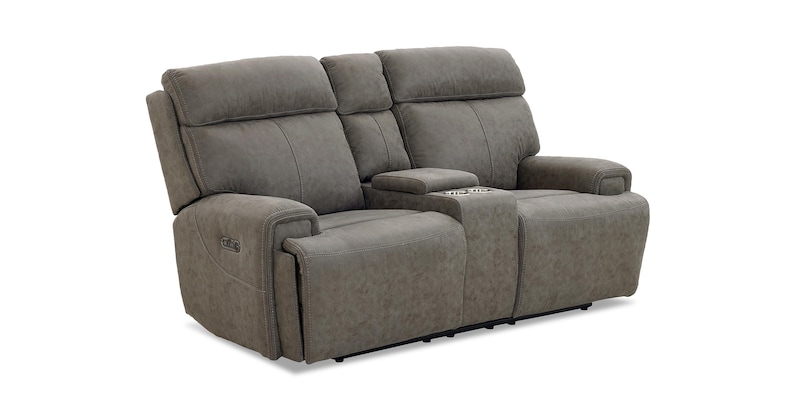 Power Loveseat w/console image number 3