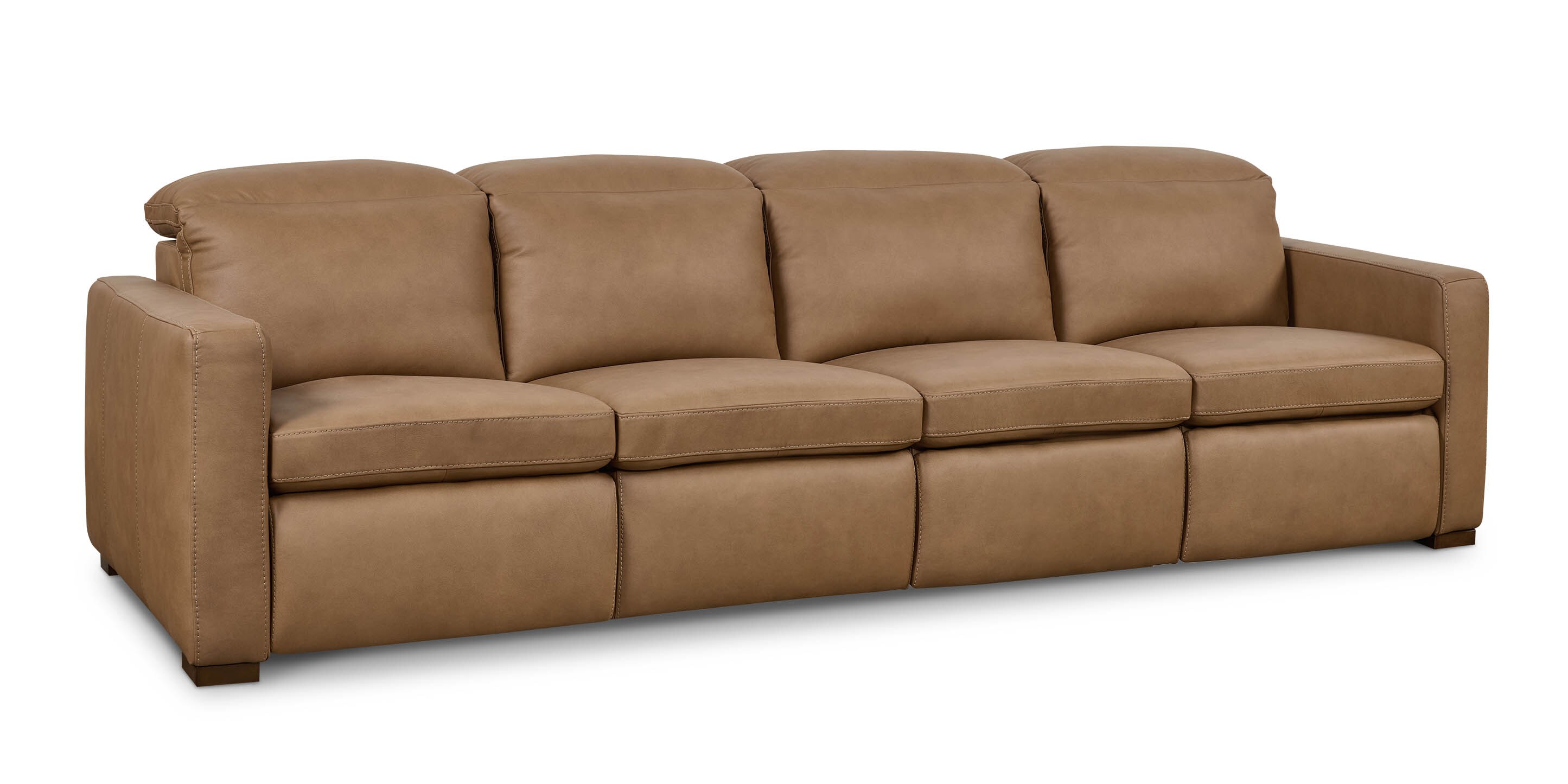 Caswell Leather Power Reclining Sofa - Thumbnail 3