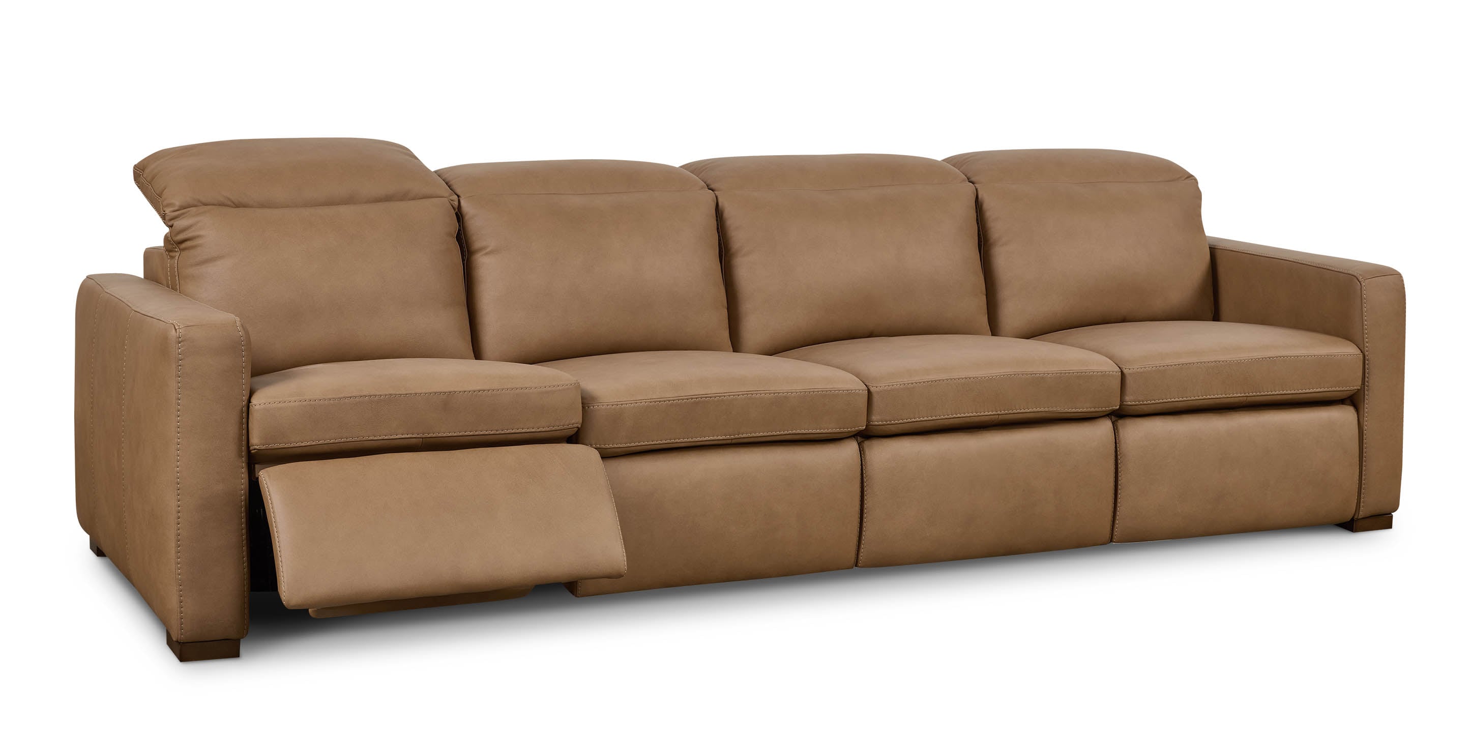 Caswell Leather Power Reclining Sofa - Thumbnail 5