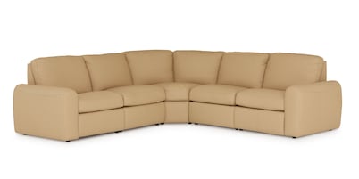 Sonny Leather Power Reclining Sectional