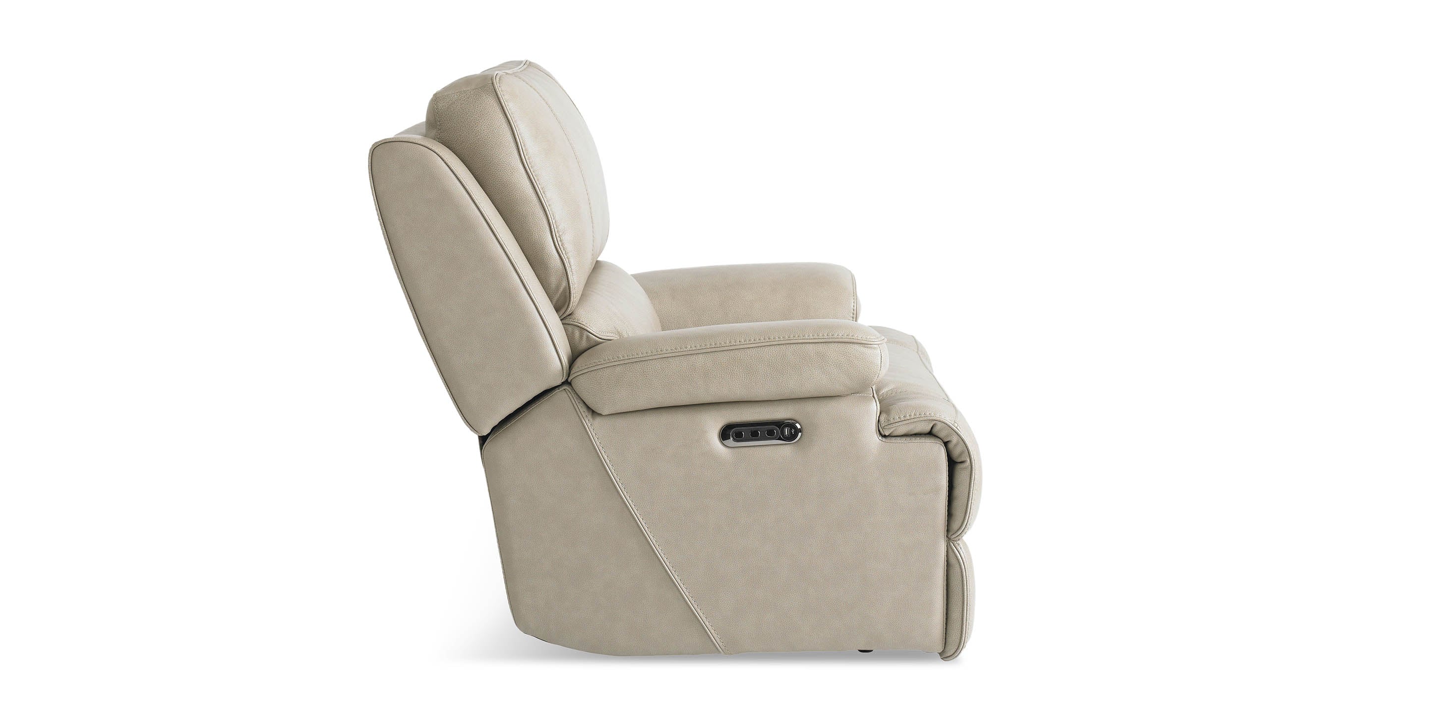 Parsons Leather Lay Flat Power Recliner - Thumbnail 3