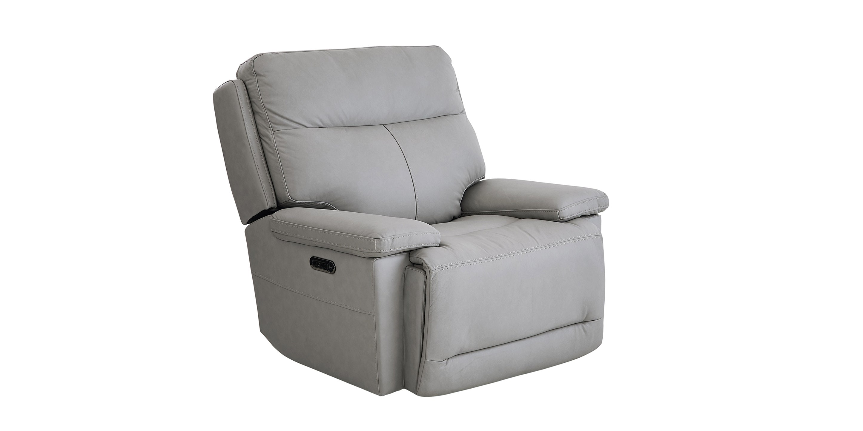 Fletcher Leather Zero Gravity Power Recliner - Thumbnail 2