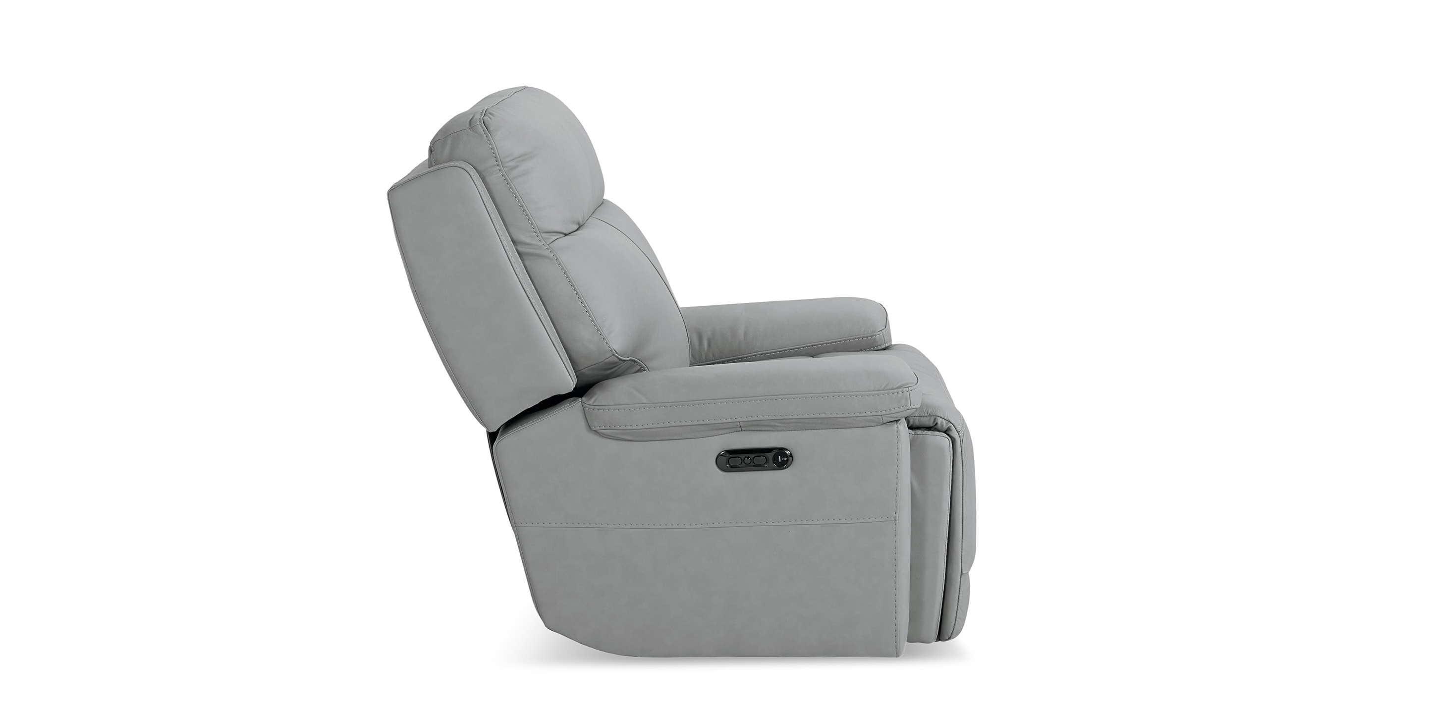 Fletcher Leather Zero Gravity Power Recliner - Thumbnail 4