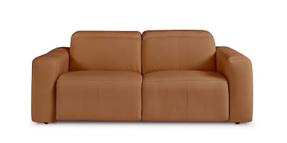 Airy Leather Power Reclining Loveseat
