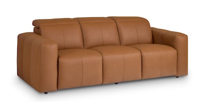 Airy Leather Power Reclining Sofa