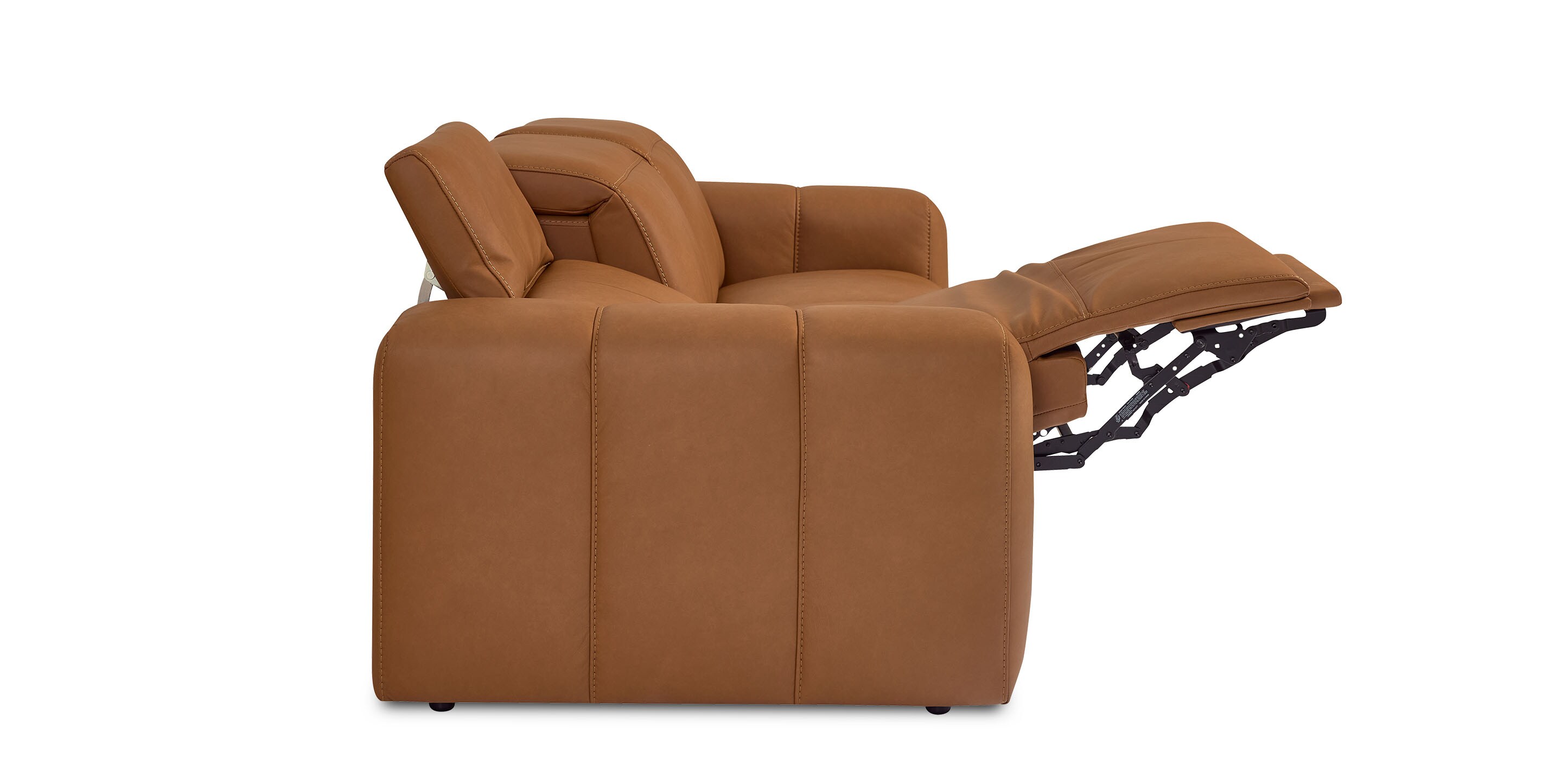 Airy Leather Power Reclining Sofa - Thumbnail 3